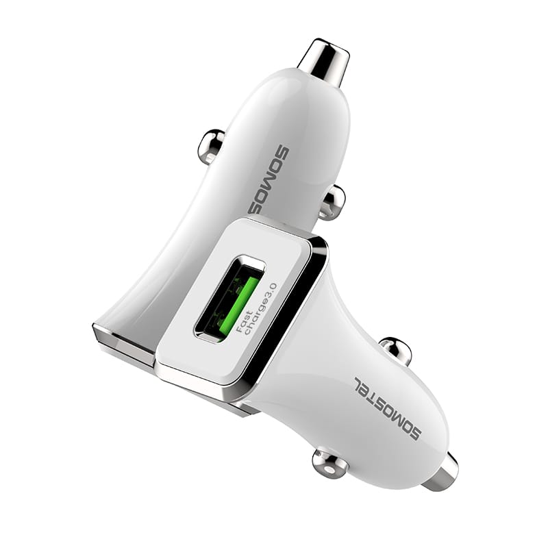 Mayoreo QC3.0 CARGADOR DE AUTO DE CARGA RÁPIDA CON CABLE 4 Mayoreo QC3.0 CARGADOR DE AUTO DE CARGA RÁPIDA CON CABLE - Imagen 4