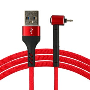 Cable USB Curvo Con Soporte Para Iphone/Android/Type-C
