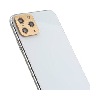 Mayoreo Protector Camara De Tipo Iphone 11 En Metal Y Vidrio