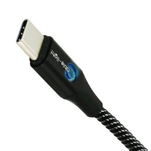 Mayoreo cable inteligente con led para cargar celular android cargador