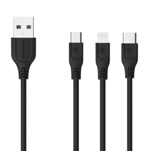 3.1A CABLE DE DATOS DE GEL DE SÍLICE LÍQUIDO ULTRA RESISTENTE