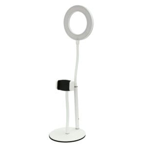 2 EN 1 ANILLO LED SOPORTE LIGERO PARA TRANSMISIÓN EN VIVO PROFESIONAL