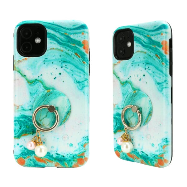 Fundas protectora con soporte invisible con hebilla de anillo para iPhone11/iPhone11Pro/iPhone11Pro