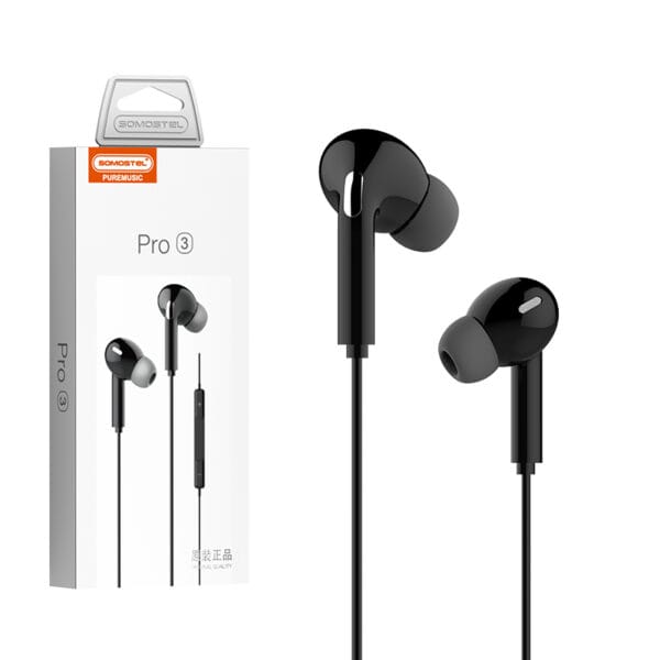 Audifonos sonido estéreo pro 3 para iPhone/Xiaomi earbuds