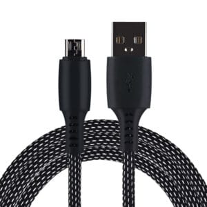 Mayoreo Cable USB de datos tejido con protección SR anti-rotura