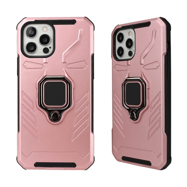 Funda Serie KGuard Kickstand En TPU+PC Color De Aceite Rociando Para iPhone11/Mate40