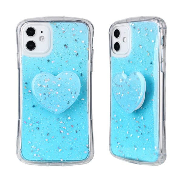 Mayoreo estuche protector de epoxi TPU + PC con enchufes pop para iPhone7/8/X