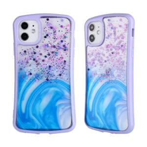 Carcasas Transparente TPU+PC Con Dibujo Epoxy para iPhone11ProMax/iPhone12