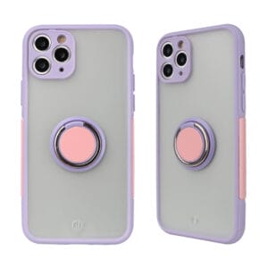 Funda TPU+PC De Combo Con Soporte En Color Protección De Ojo Para iPhone11Pro/11ProMax