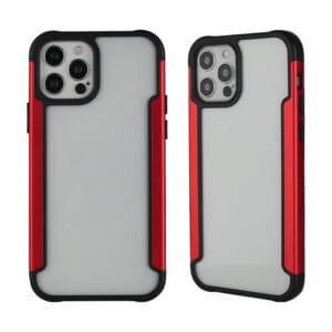 Estuche rígido híbrido Anti-rayado Acrylic + PC para iPhone 12 / iPhone12Pro