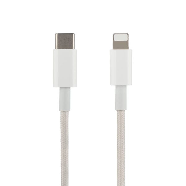 Cable USB C a Lightning de 20 W de carga rápida para iPhone12SE/12/12PRO/12 PRO MAX( (blanco)