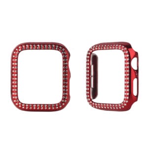 Carcasa de diamante doble para Apple Watch series 6/5/4/3/2/1