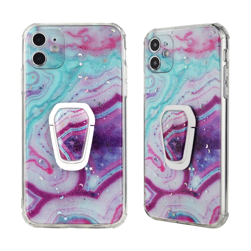 Anti-fall TPU+Acrylic Case with Drawing and Epoxy Stand for iPhone12Pro/12Promax 10 Anti-fall TPU+Acrylic Case with Drawing and Epoxy Stand for iPhone12Pro/12Promax - Image 10