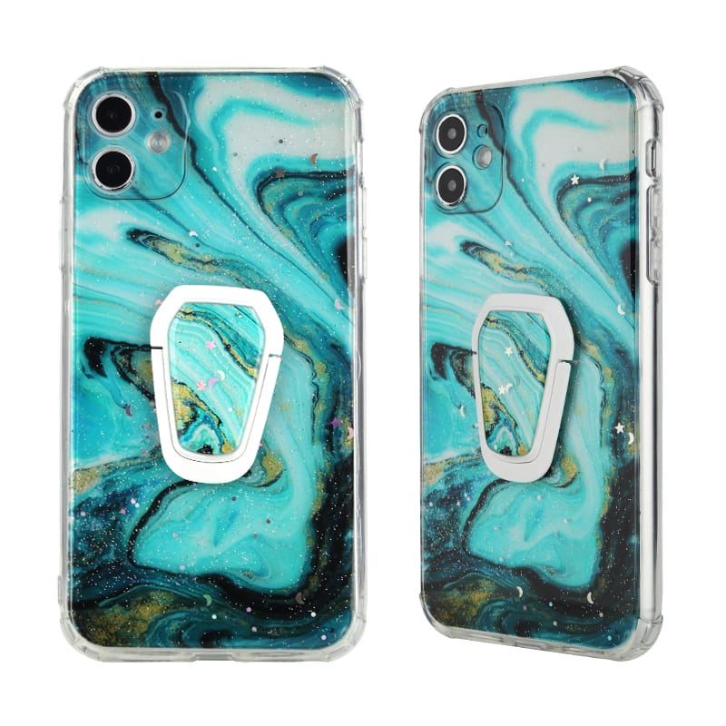 Anti-fall TPU+Acrylic Case with Drawing and Epoxy Stand for iPhone12Pro/12Promax 13 Anti-fall TPU+Acrylic Case with Drawing and Epoxy Stand for iPhone12Pro/12Promax - Image 13