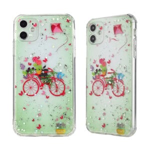 Funda Anti-Caída TPU+Acrílico En Dibujo Con Epoxy Para iPhone12/iPhone12Pro