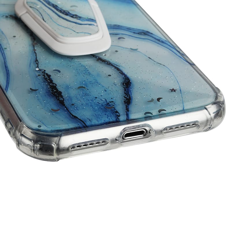 Anti-fall TPU+Acrylic Case with Drawing and Epoxy Stand for iPhone12Pro/12Promax 4 Anti-fall TPU+Acrylic Case with Drawing and Epoxy Stand for iPhone12Pro/12Promax - Image 4