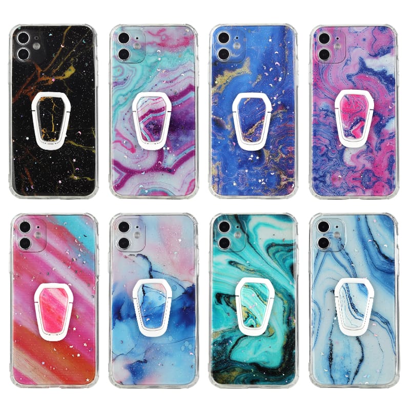 Anti-fall TPU+Acrylic Case with Drawing and Epoxy Stand for iPhone12Pro/12Promax 16 Anti-fall TPU+Acrylic Case with Drawing and Epoxy Stand for iPhone12Pro/12Promax - Image 16