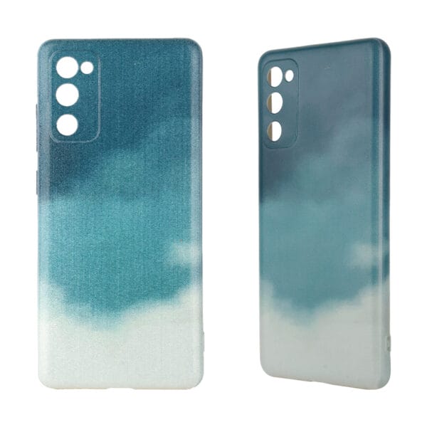 Funda TPU Con Tres Borde De Tela En Dibujo Impresión Para Samsung A31/A41