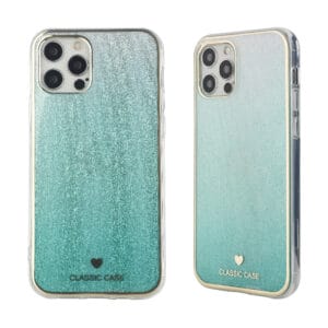 Fundas de TPU galvanizado Gradiente IMD plano de doble cara  de 1,6 mm