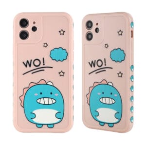 Funda TPU Flexibilidad Recta Con Tres Bordes En Dibujos,Hueco Exacto Para iPhone12/12Pro