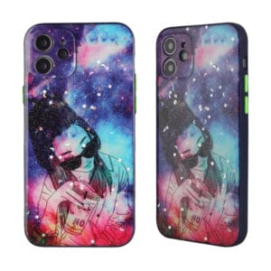 Funda Sensación Cutánea En TPU+PC Con Epoxy Y Hueco Exacto De Cámera Para iPhone12/12Pro