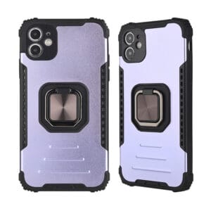 Funda TPU+Metal Serie Pinnacle Warrior En Color Espay Para iPhone12/12mini