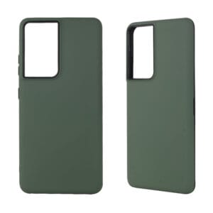 Funda Protector Anti-Choque Serie TPU+PC  con Ese InvisibleSoporte Para Samsung S21 ULTRA