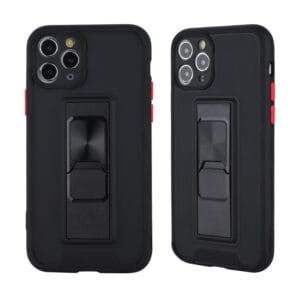 Anti-caída Funda TPU+PC Dual Colores Con Soprte vertical y horizontal Para iPhone