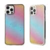 Dual Sided IMD Flat Flat Galvanoplast TPU Case In Gradient Colour And Epoxy Glitter For iPhone12mini 21 07 26