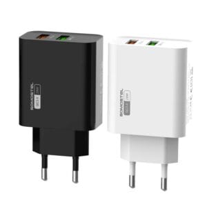 Wholesale QC3.0 + 2.1A fast charger with fast cable