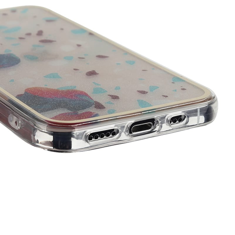 Dual Sided IMD Flat Flat Galvanoplast TPU Case In Gradient Colour And Epoxy Glitter For iPhone12mini 7 Dual Sided IMD Flat Flat Galvanoplast TPU Case In Gradient Colour And Epoxy Glitter For iPhone12mini - Image 7