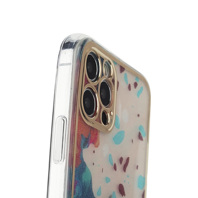 Dual Sided IMD Flat Flat Galvanoplast TPU Case In Gradient Colour And Epoxy Glitter For iPhone12mini 6 Dual Sided IMD Flat Flat Galvanoplast TPU Case In Gradient Colour And Epoxy Glitter For iPhone12mini - Image 6