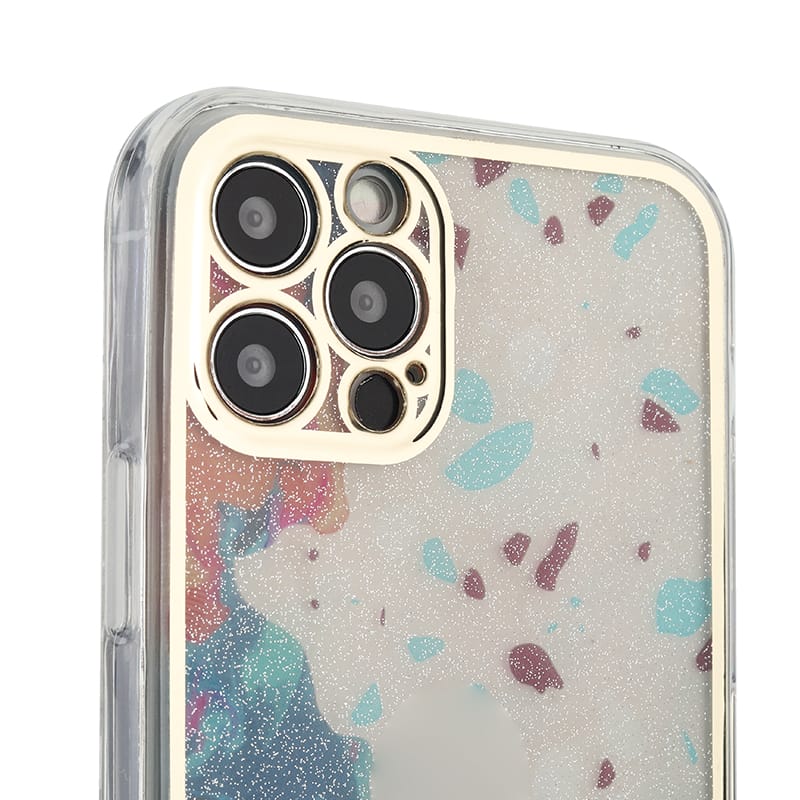 Dual Sided IMD Flat Flat Galvanoplast TPU Case In Gradient Colour And Epoxy Glitter For iPhone12mini 5 Dual Sided IMD Flat Flat Galvanoplast TPU Case In Gradient Colour And Epoxy Glitter For iPhone12mini - Image 5