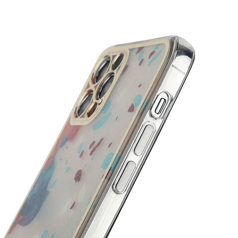 Dual Sided IMD Flat Flat Galvanoplast TPU Case In Gradient Colour And Epoxy Glitter For iPhone12mini 4 Dual Sided IMD Flat Flat Galvanoplast TPU Case In Gradient Colour And Epoxy Glitter For iPhone12mini - Image 4