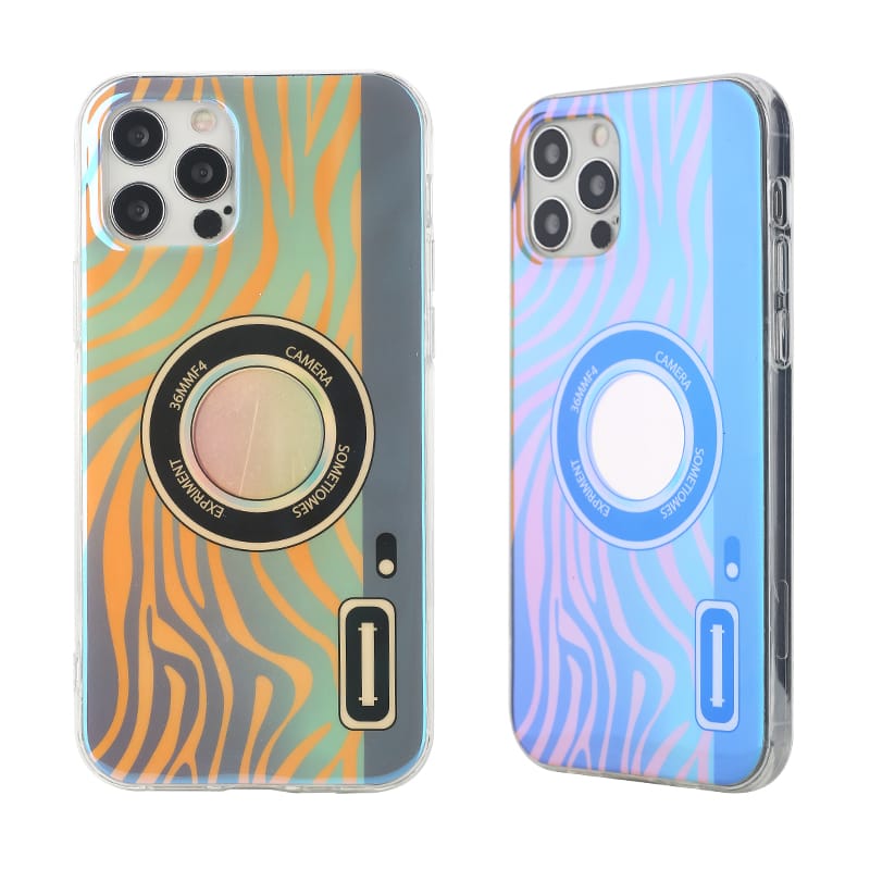 IMD Dual Sided Flat Galvanoplast TPU Case With Colourful Blue-ray Pattern And Flash Dust For iPhone12/12mini 9 IMD Dual Sided Flat Galvanoplast TPU Case With Colourful Blue-ray Pattern And Flash Dust For iPhone12/12mini - Image 9