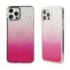 Dual Sided IMD Flat Flat Galvanoplast TPU Case In Gradient Colour And Epoxy Glitter For iPhone12/12Pro 15 06 5