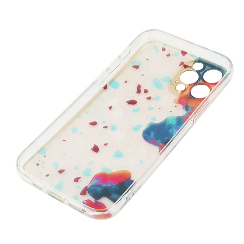 Dual Sided IMD Flat Flat Galvanoplast TPU Case In Gradient Colour And Epoxy Glitter For iPhone12/12Pro 3 Dual Sided IMD Flat Flat Galvanoplast TPU Case In Gradient Colour And Epoxy Glitter For iPhone12/12Pro - Image 3