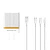 SMS-A105 2.1A silver / gold usb charger + usb cable 10 02 12