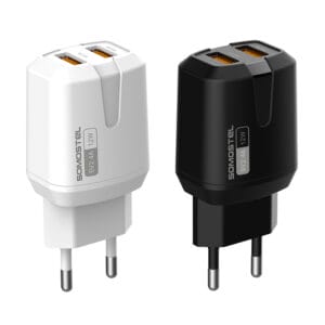 SMS-A139 Dual USB fast charger for PC equipment with US/EU plug