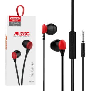 SMS-CS02 Music cable control headset with 3.5 mm audio jack
