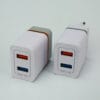SMS-A105 2.1A silver / gold usb charger + usb cable 13 14 3
