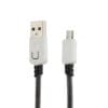 Mayoreo 1A Cable USB-A en forma de U series,5 colores a elegir