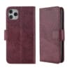 Funda de primera calidad con  2 ranuras para tarjetas y 1 bolsillo para dinero para iPhone12