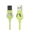 ET Aliens Series Armour USB-A Cable with LED Light, 1A Multi-Charger Cable 17 11 6