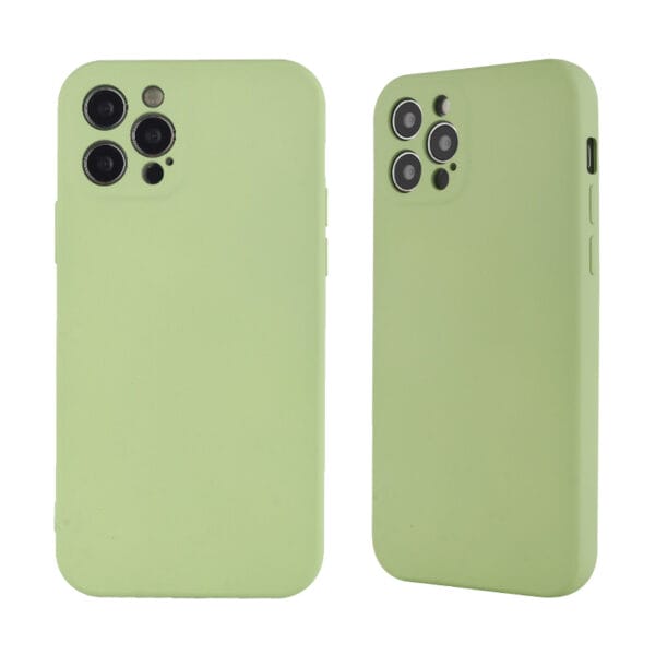 Funda 2.0mm TPU Con UV y  Micro De La Fibra Para iPhone12/12mini/12Pro