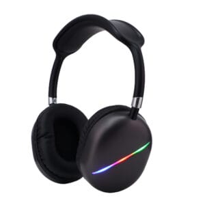 Wireless hybrid headphones model Max10 with Led light