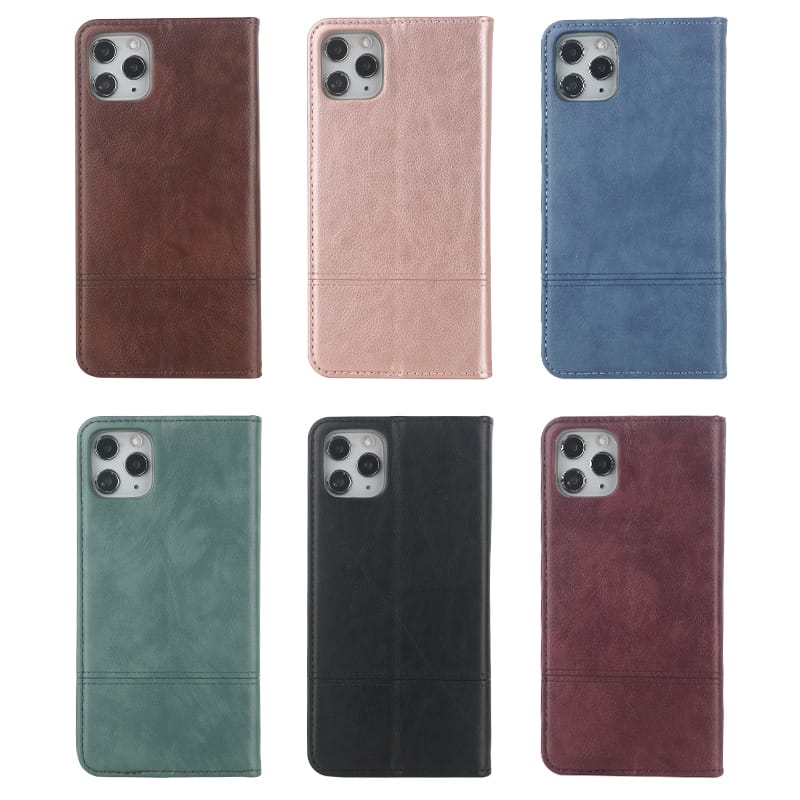 High quality leather case with magnetic flap for iPhone12/12Pro 2 High quality leather case with magnetic flap for iPhone12/12Pro - Image 2