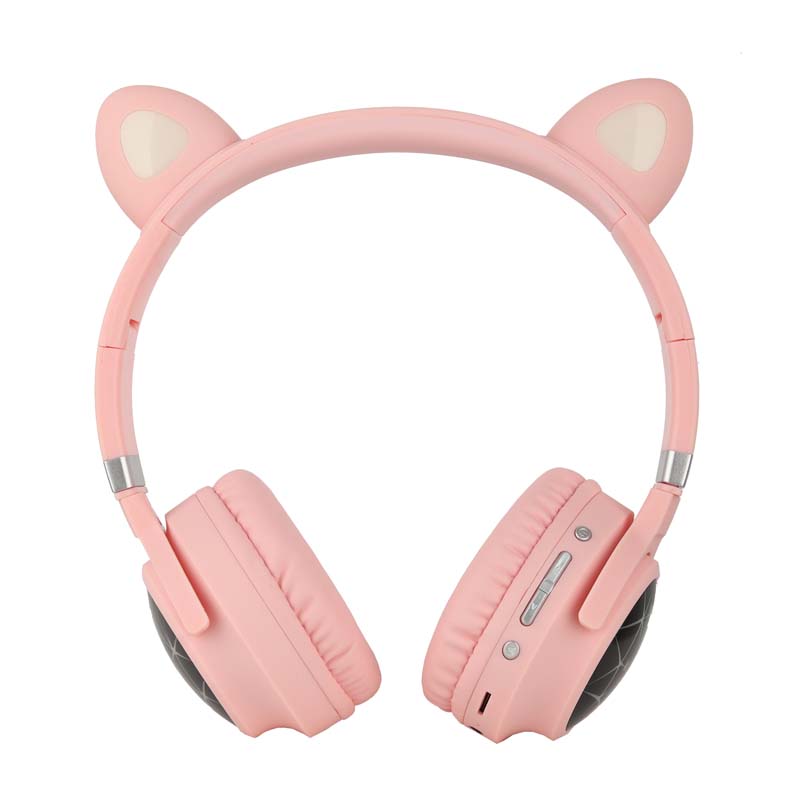 Wireless Headphones HZ-BT630 Cat Ear LED Light Up Foldable Wireless Headphones with Microphone 3 Wireless Headphones HZ-BT630 Cat Ear LED Light Up Foldable Wireless Headphones with Microphone - Image 3