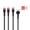 2.4A USB C to Multi Fast Charging Cable, PD and QC Braided Cable 8 01 18