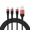 2.4A USB C to Multi Fast Charging Cable, PD and QC Braided Cable 12 05 19